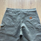 Carhartt Olive Green Loose Original Fit Carpenter Pants
