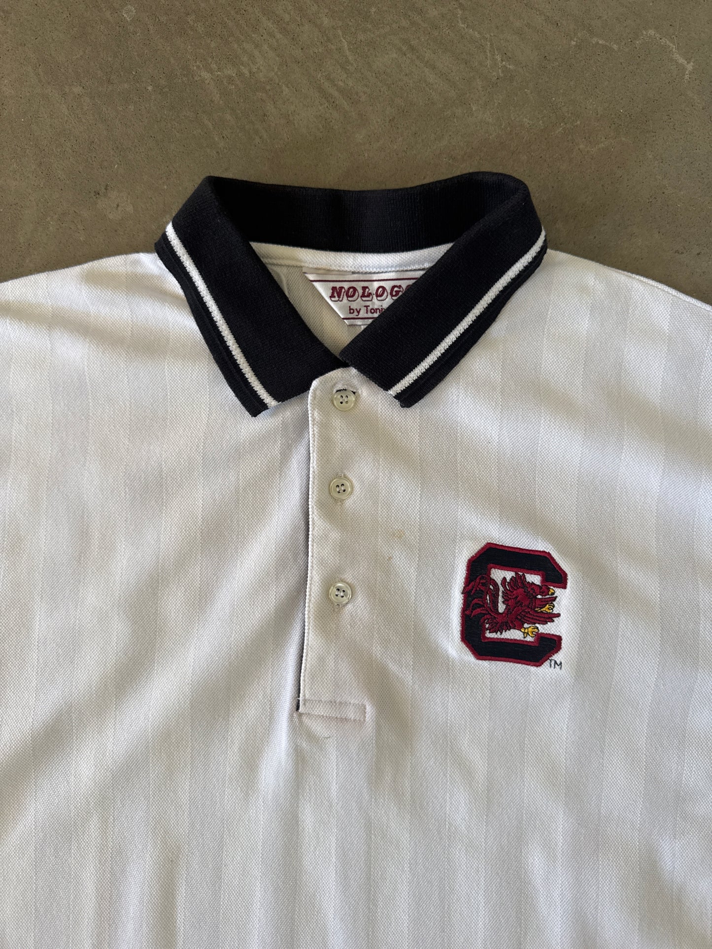 Vintage University Of South Carolina Gamecocks Polo