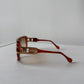 Vintage 90s Gozelle Hip Hip Style Cheetah Sunglasses