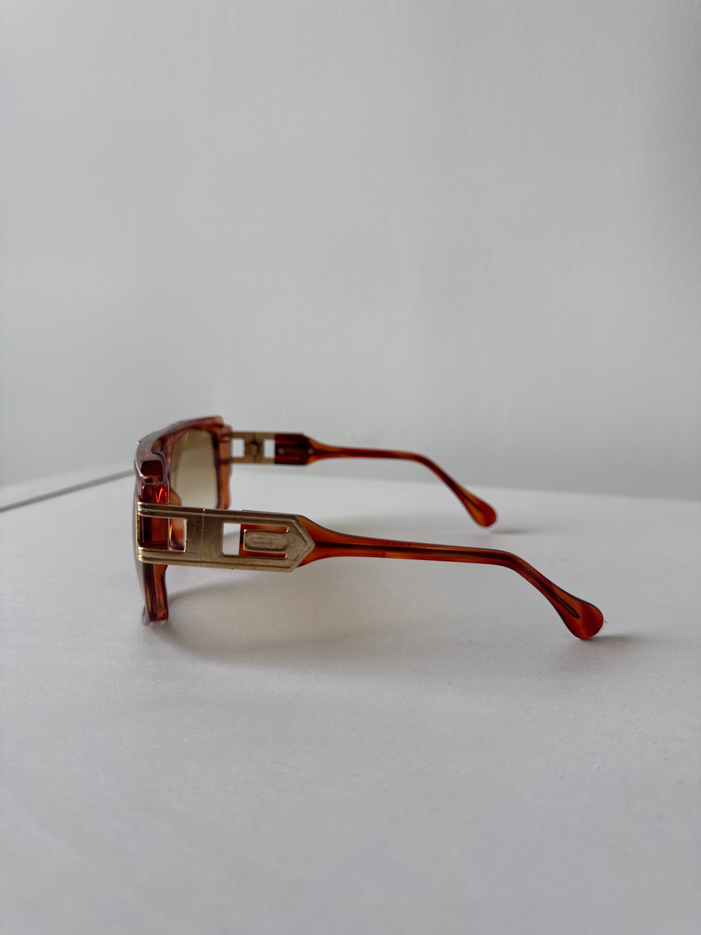 Vintage 90s Gozelle Hip Hip Style Cheetah Sunglasses