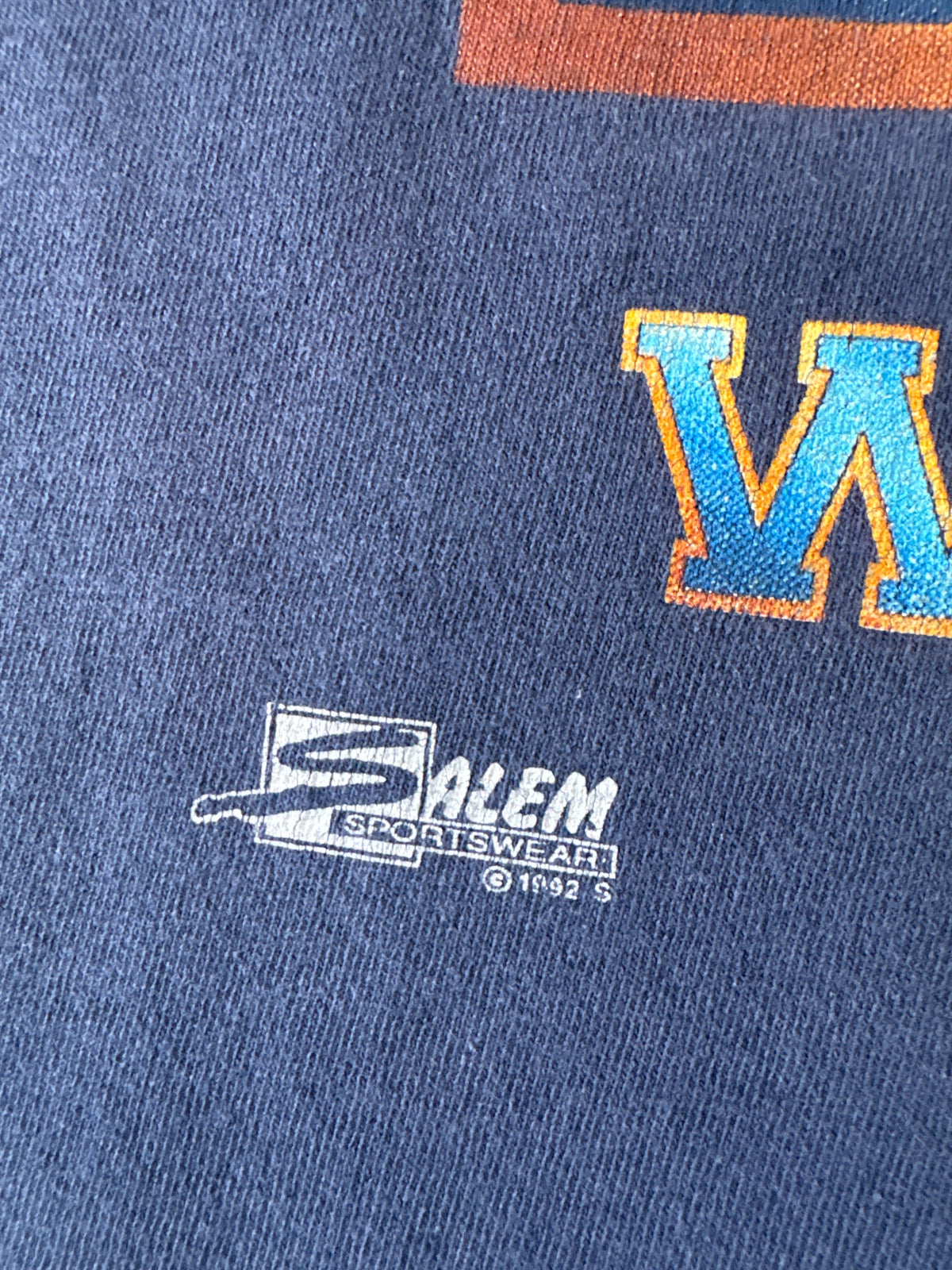 Vintage 1992 Salem Sportswear Michigan Wolverines Tee