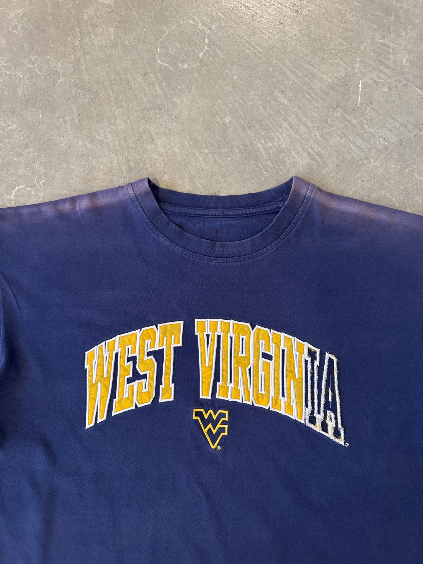 Vintage Pro Player West Virginia Embroidered Parody Tee