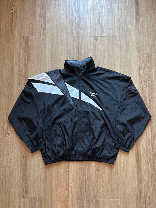 Vintage 90s Reebok Windbreaker Logo Jacket
