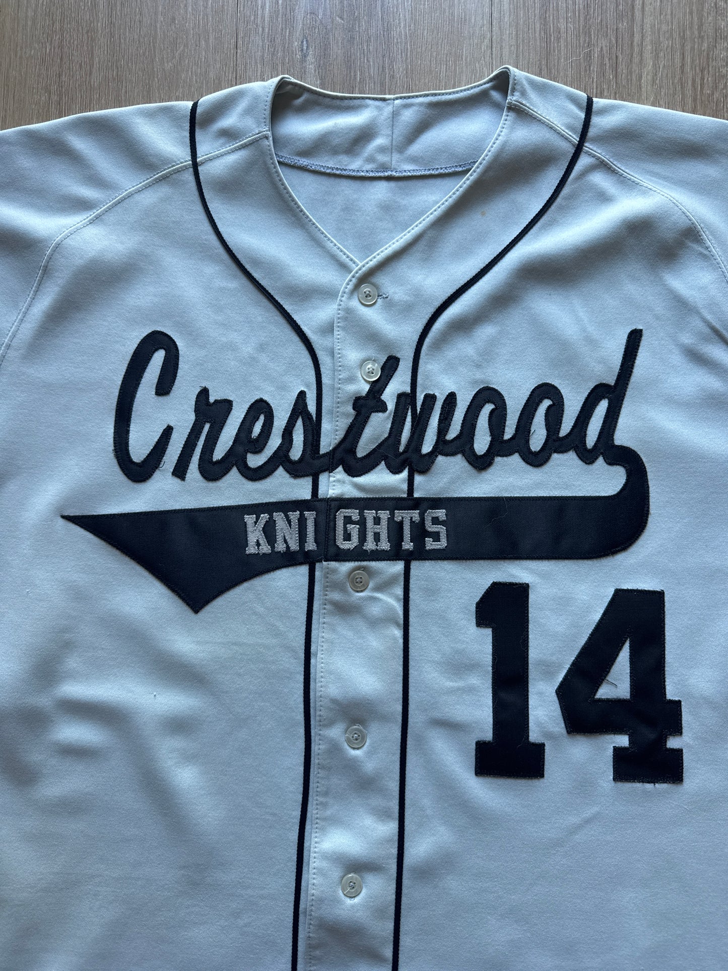 Vintage Russell Athletic Crestwood High School Sumter South Carolina Baseball Jersey