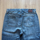 Vintage Gap Loose Fit Distressed Paint Splatter Denim Jeans