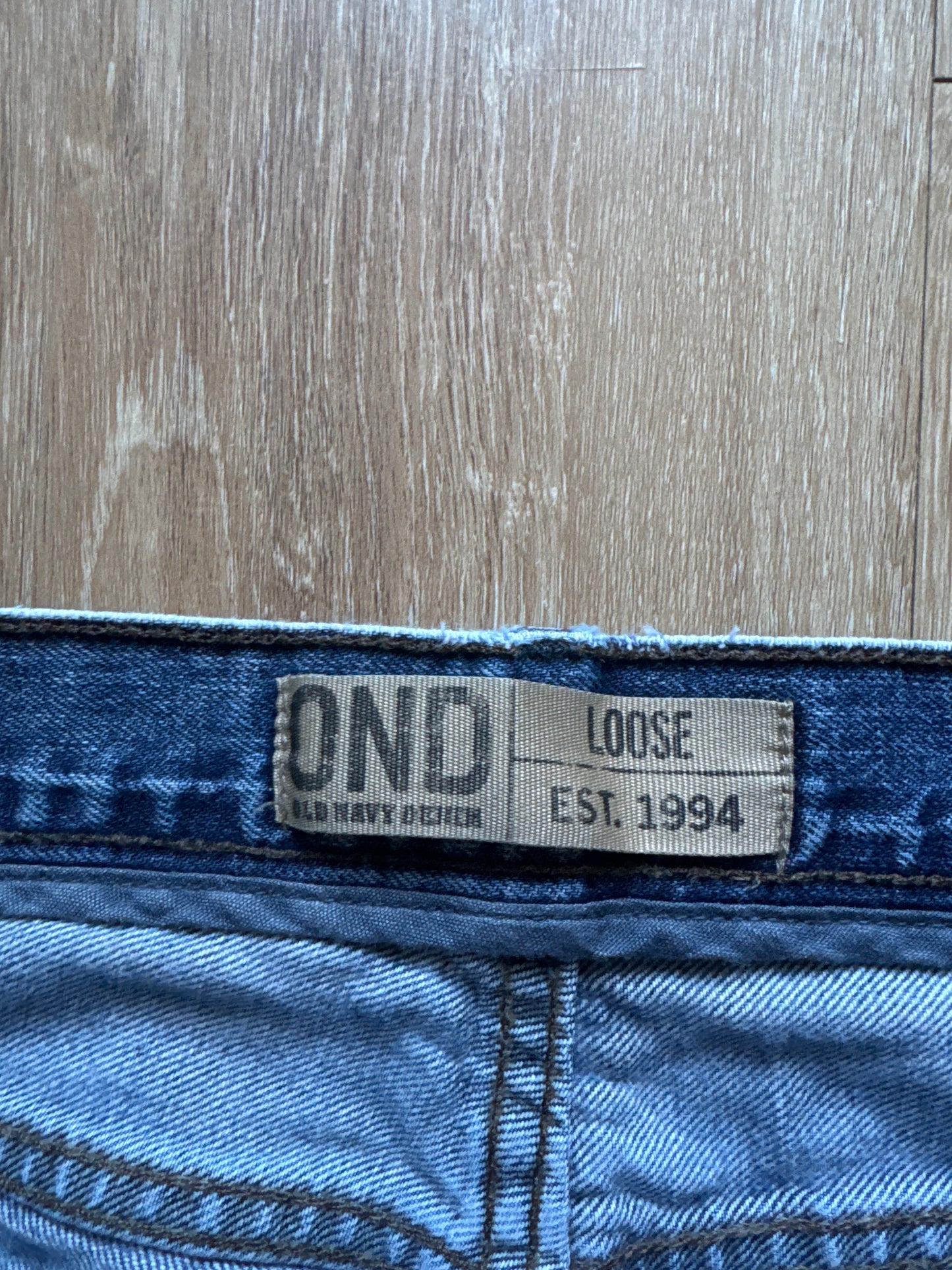 Vintage Old Navy Denim Distressed Denim Jeans