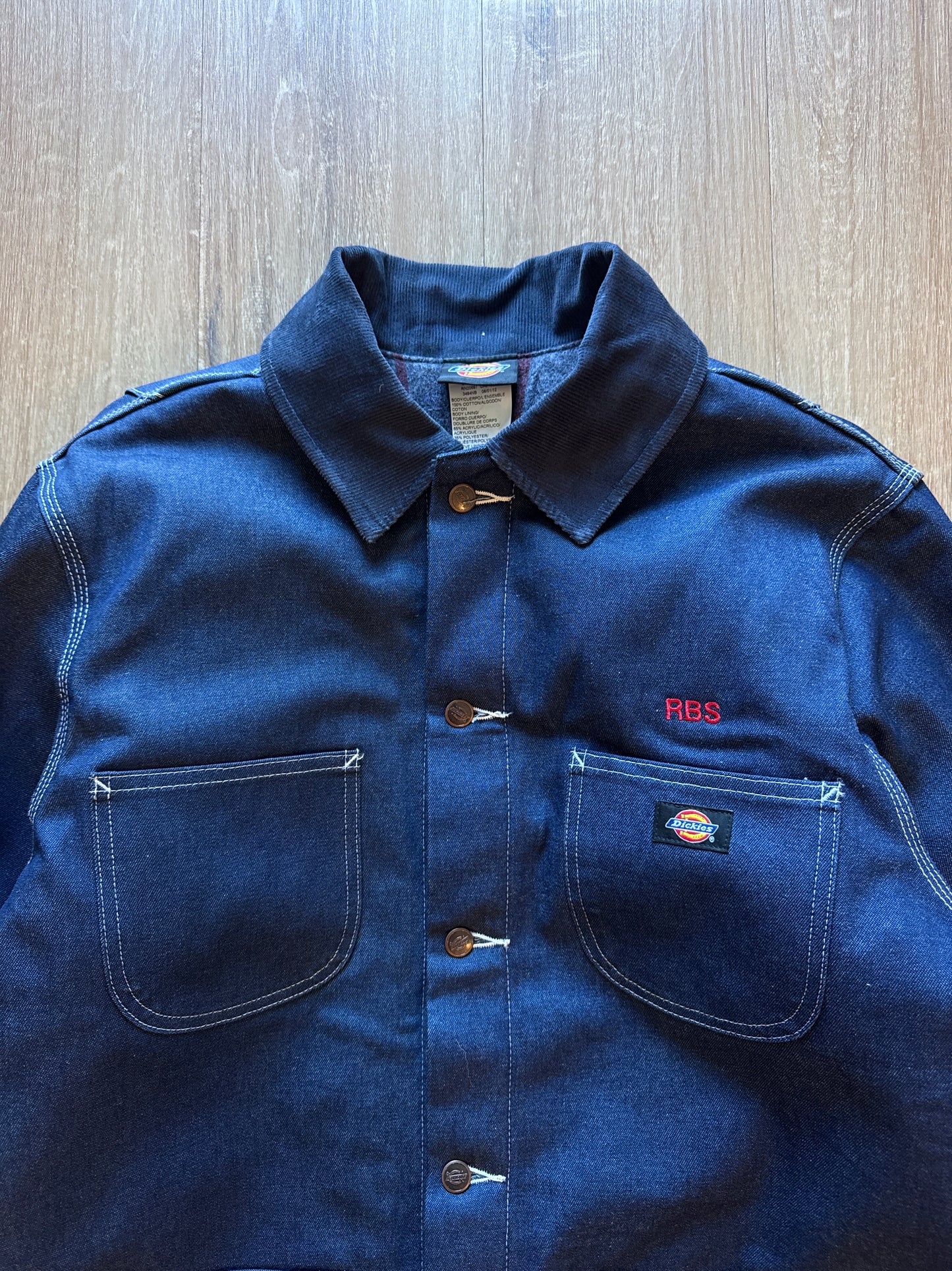 Vintage Dickies Blanket Lined Denim Chore Coat