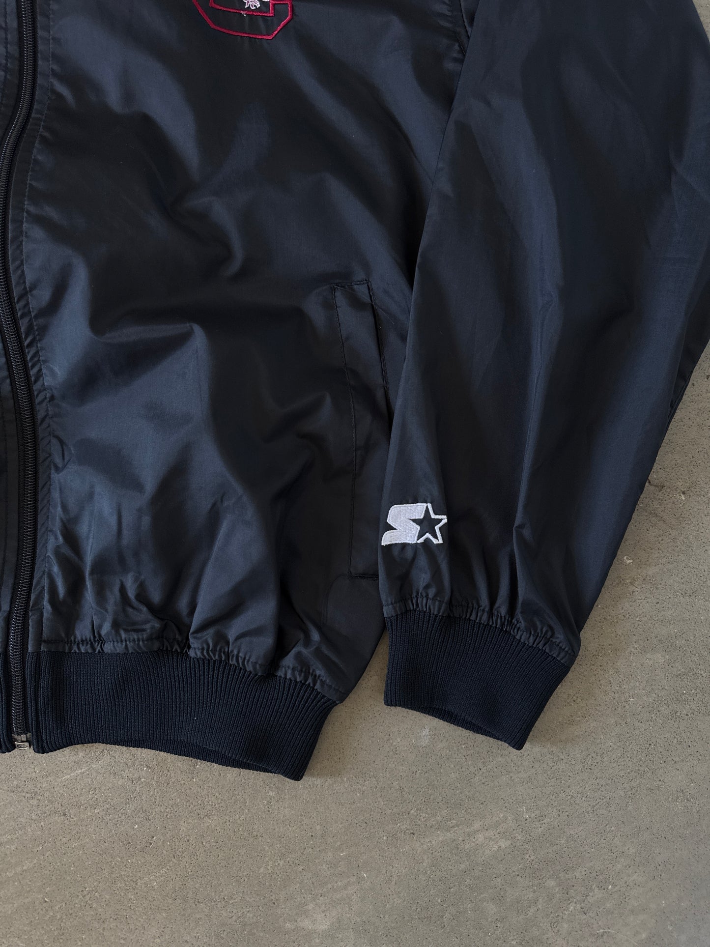 Vintage Starter University Of South Carolina Gamecocks Windbreaker Zip Up Jacket