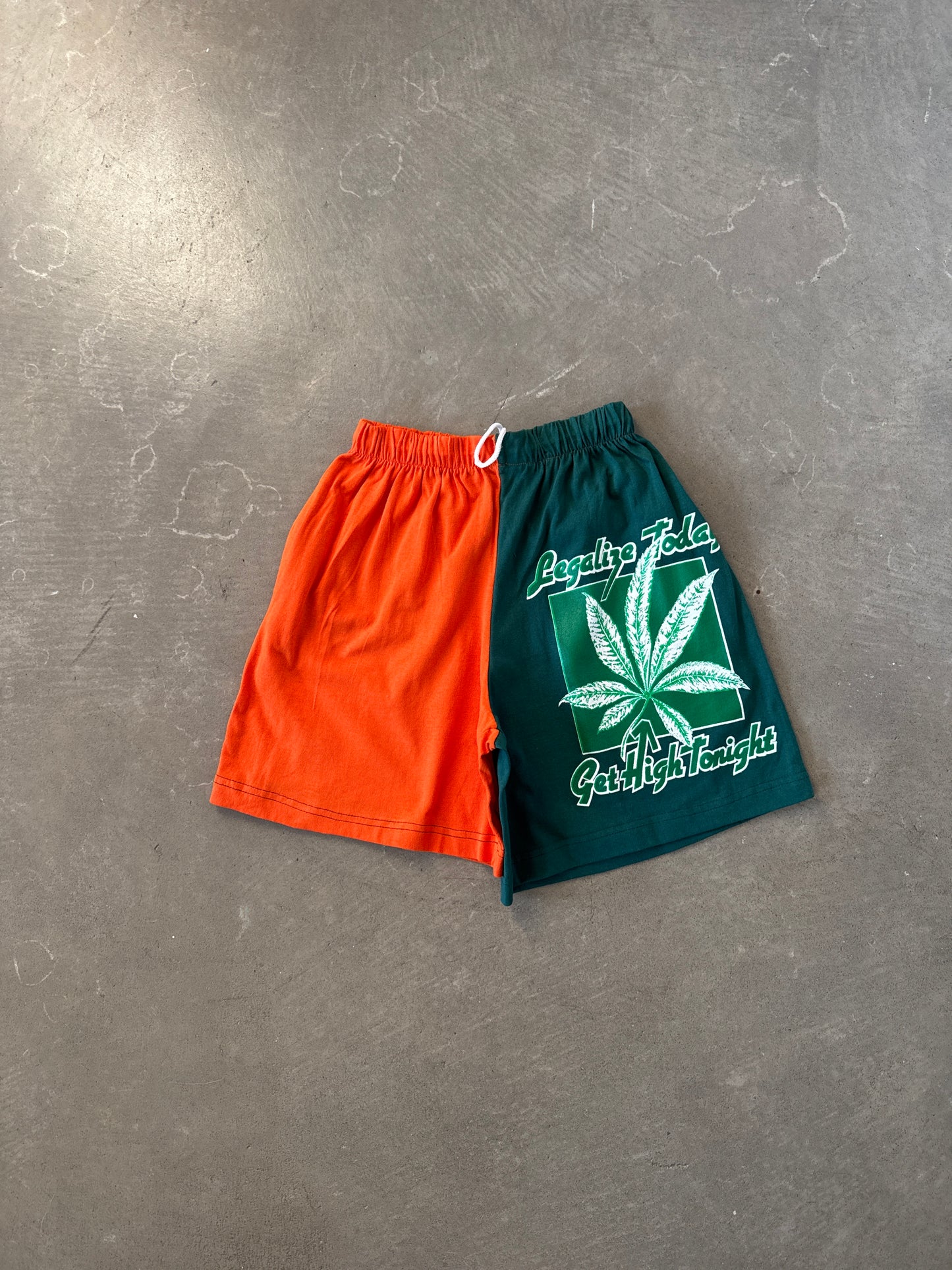 Vintage 90s Legalize Weed Shorts