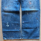 Vintage Gap Loose Fit Distressed Paint Splatter Denim Jeans