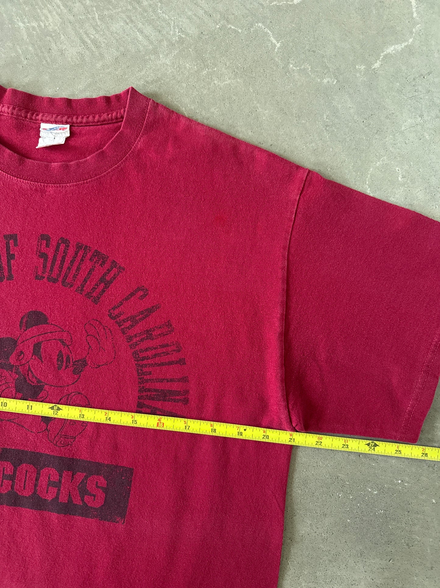 Vintage Mickey Mouse University Of South Carolina Gamecocks Tee