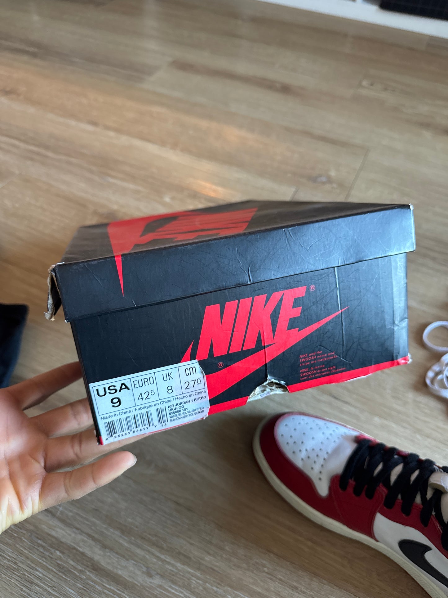 Jordan Retro 1 Chicago 2015