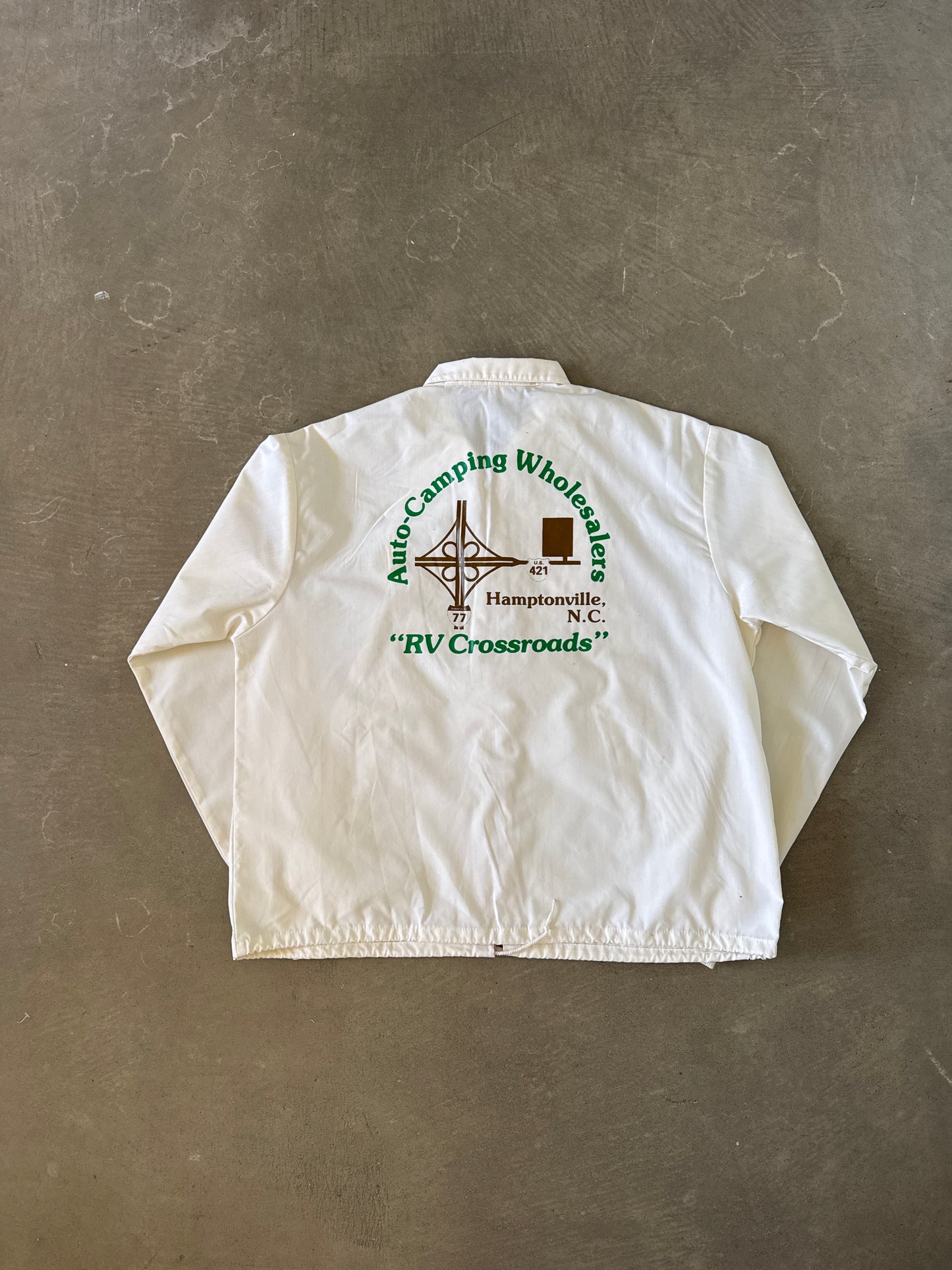 Vintage 70s Nascar Winston Cup Grand National Driver Jacket