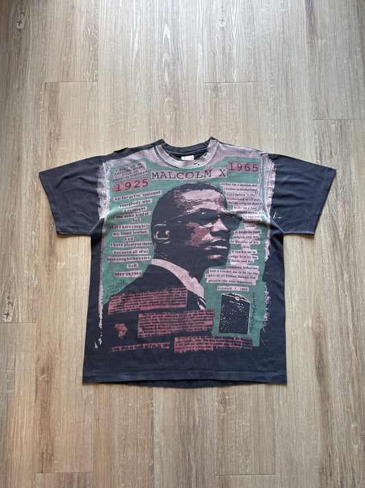 Modern Malcolm X Quote Mosquito Head Tee