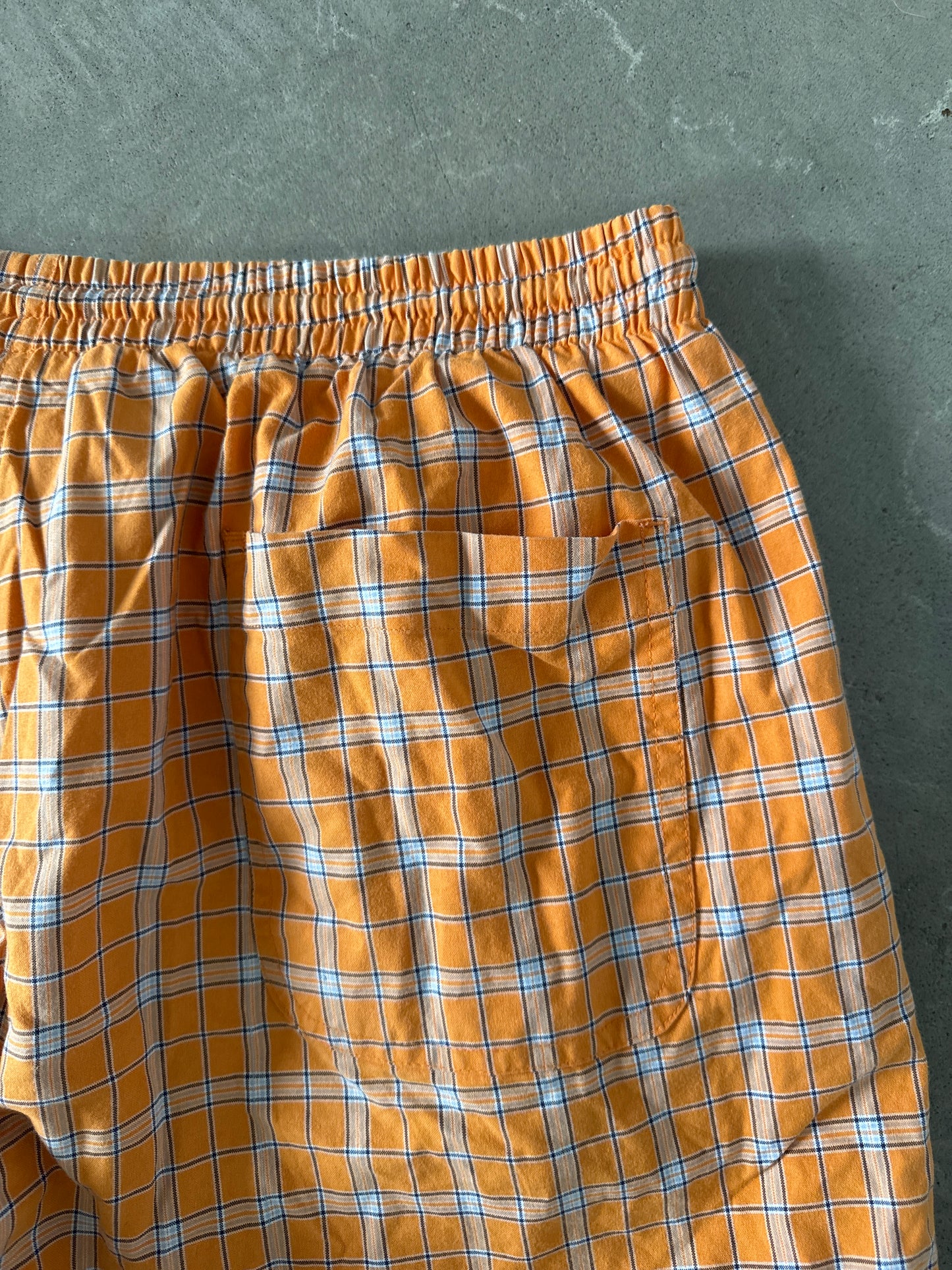 Vintage Southpole Plaid Baggy Long Shorts