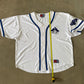 Vintage 90s Hampton University Pete The Pirate Embroidered Baseball Jersey