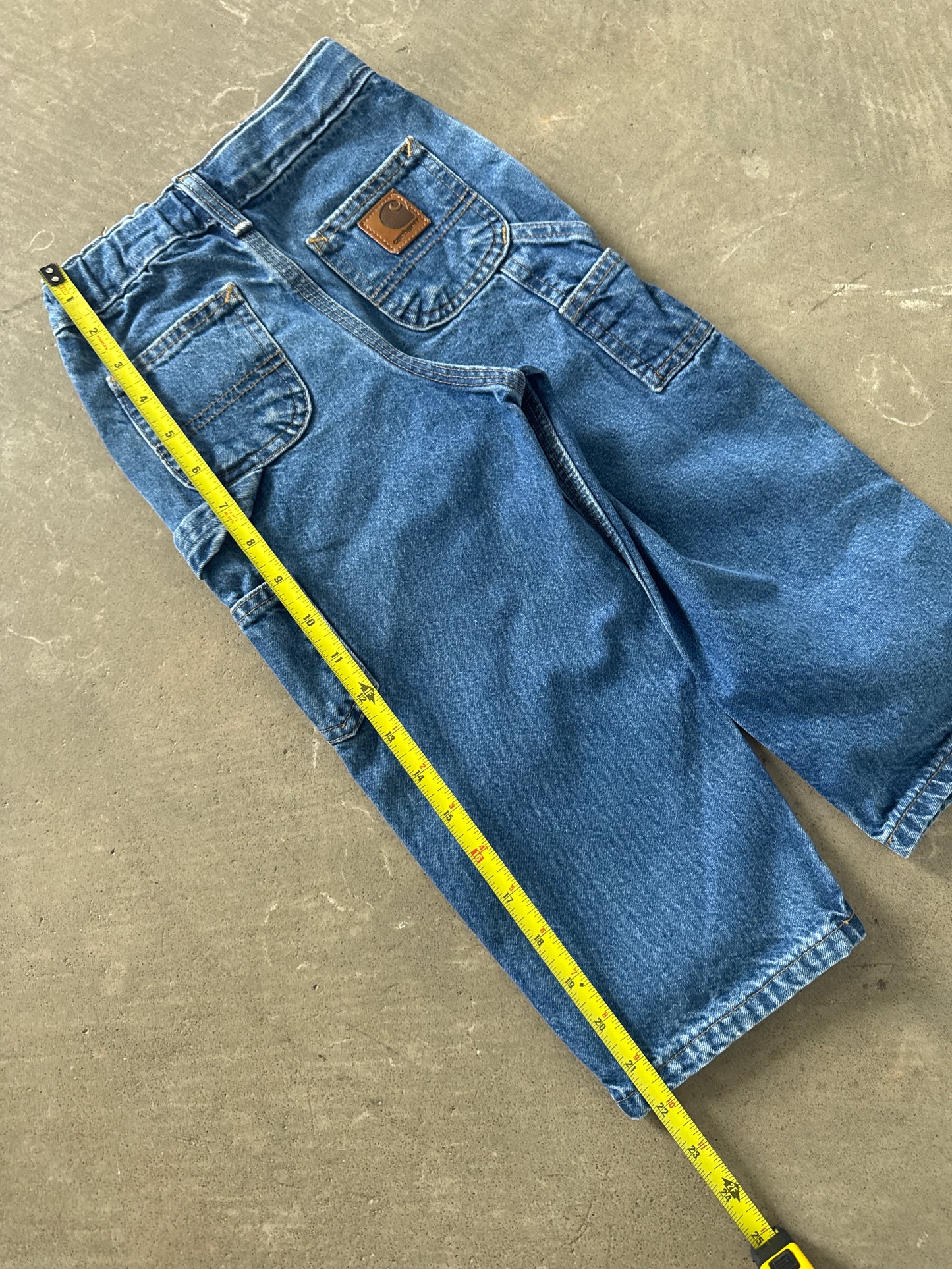 Carhartt Toddler Dungaree Fit Dark Washed Denim Jeans