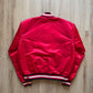 Vintage 80s Starter University Of Georgia Bulldogs Satin Jacket