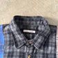 Needles Rebuild By Needles 7 Cut Reworked Flannel Button Up Shirt