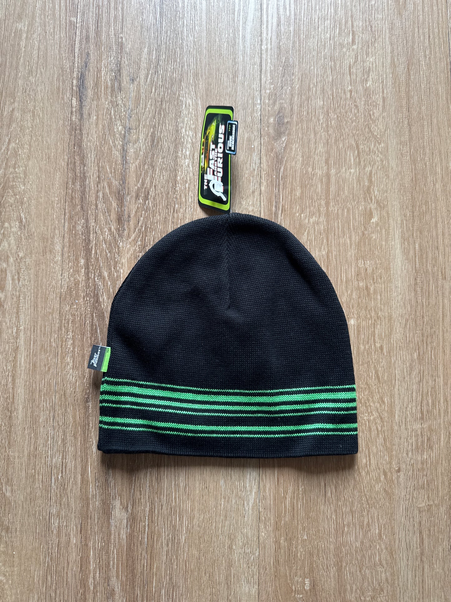 The Fast And The Furious 2 Fast 2 Furios Knit Green Beanie Hat