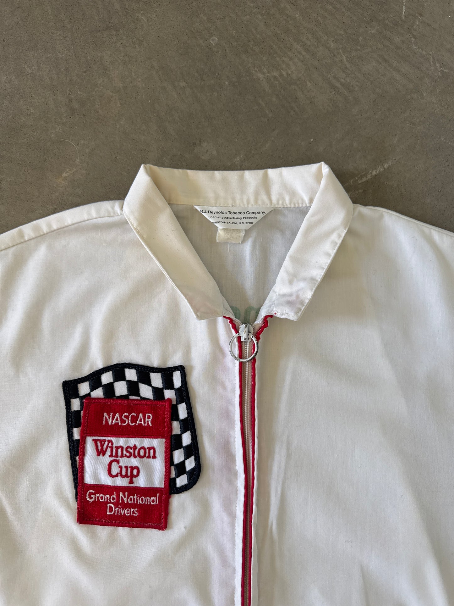 Vintage 70s Nascar Winston Cup Grand National Driver Jacket