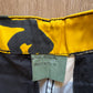 Vintage Yellow Military Camo Cargo Shorts