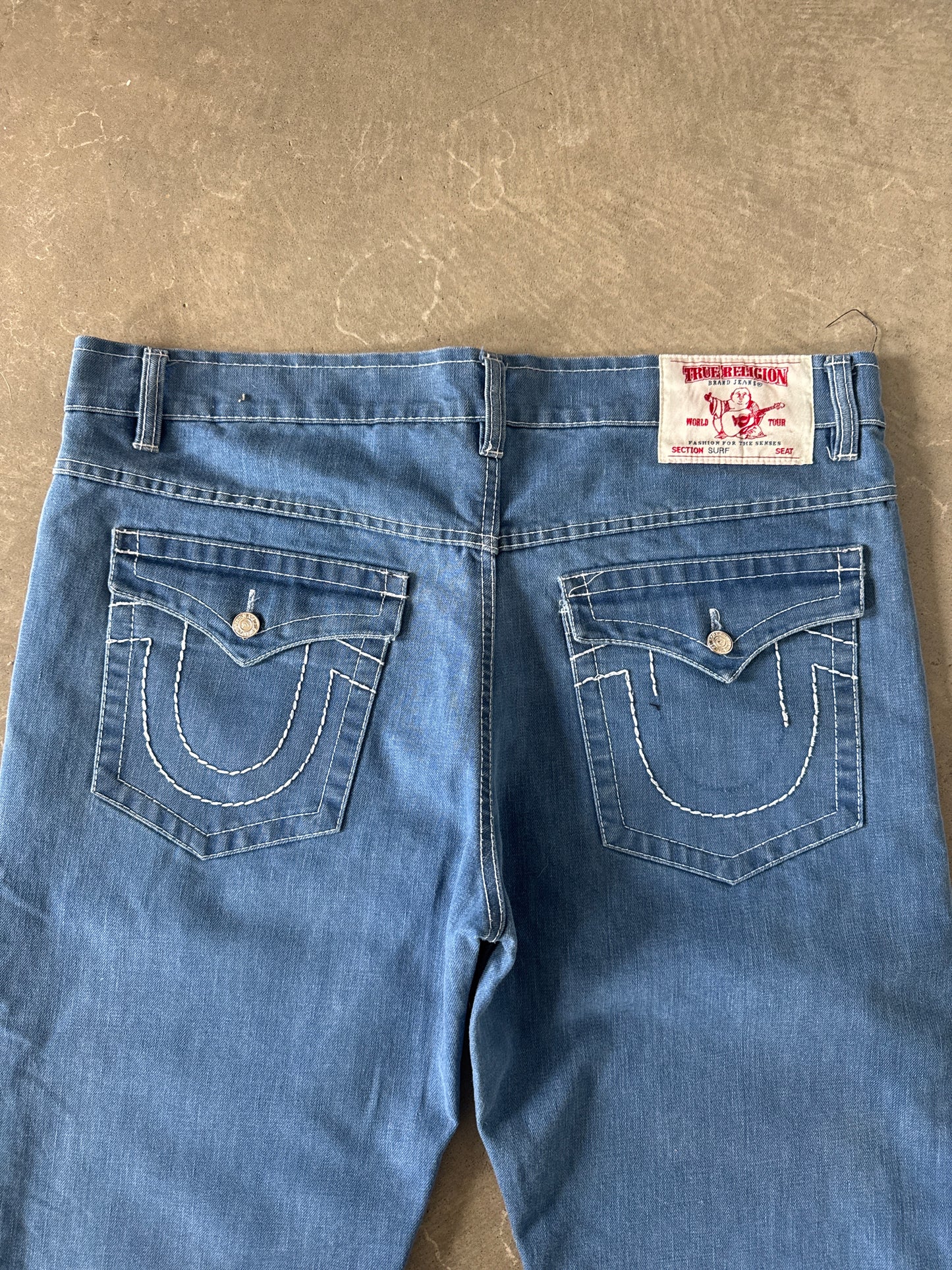 Vintage True Religion Surf Blue Denim Jeans