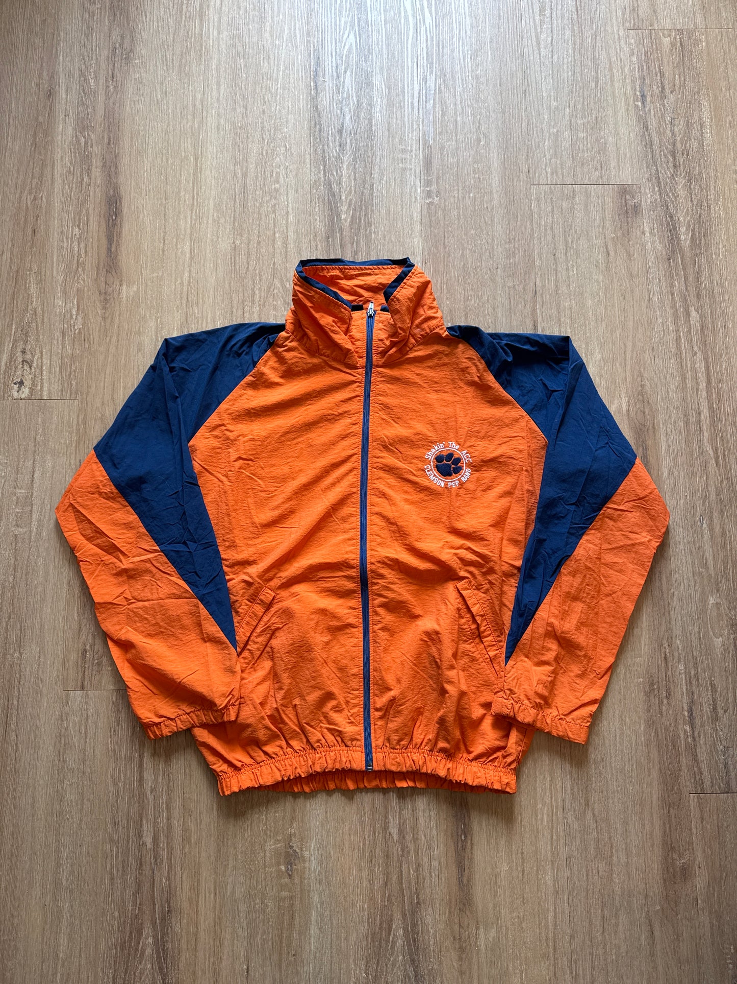 Vintage Clemson Shakin The ACC Pep Band Zip Up Jacket