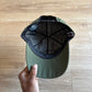Vintage 90s Goretex Olive Green Snapback USA Made Gore-Tex Hat