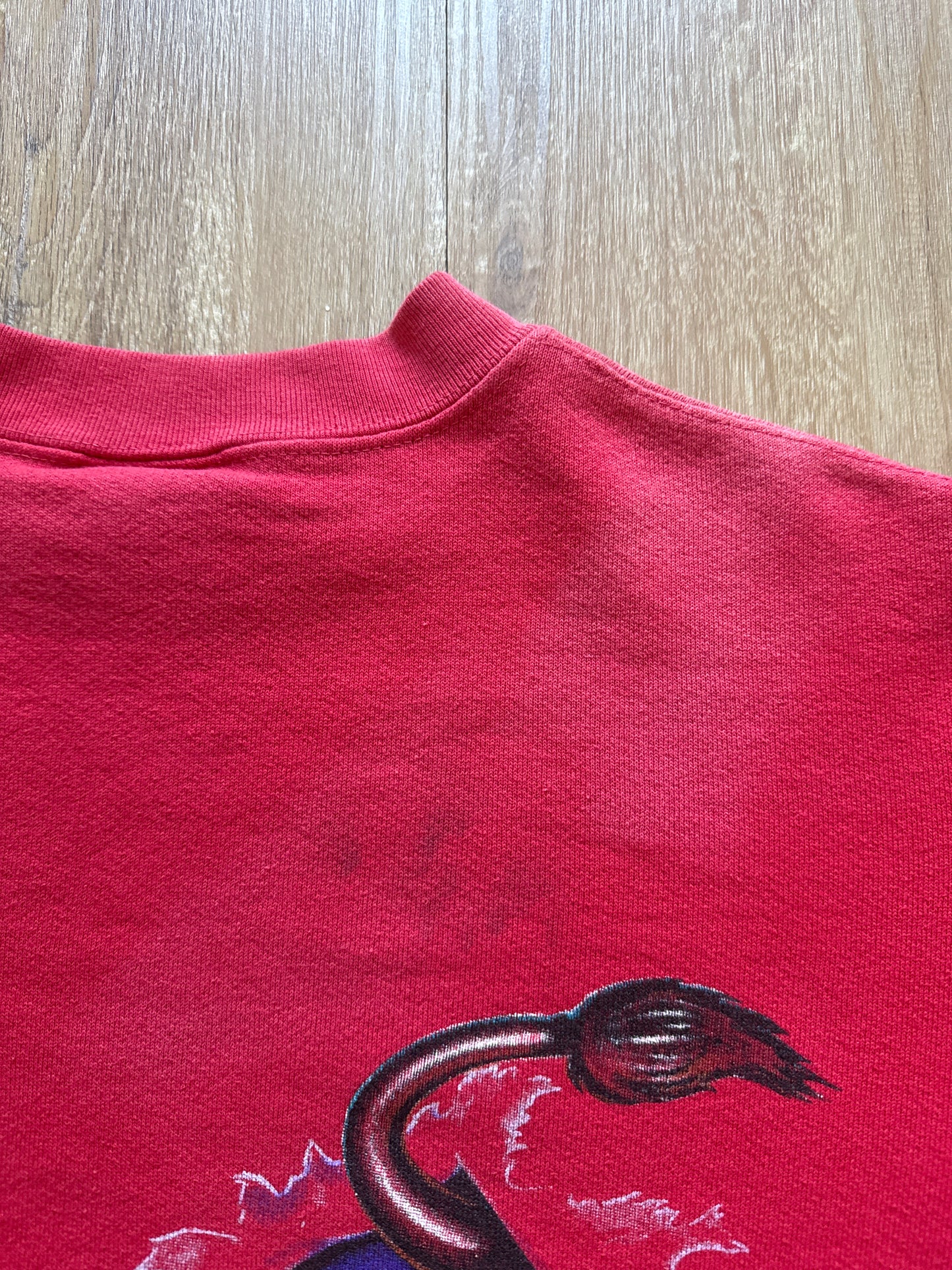 Vintage Youth 1994 Nutmeg Chicago Bulls Double Sided Bull Sweatshirt