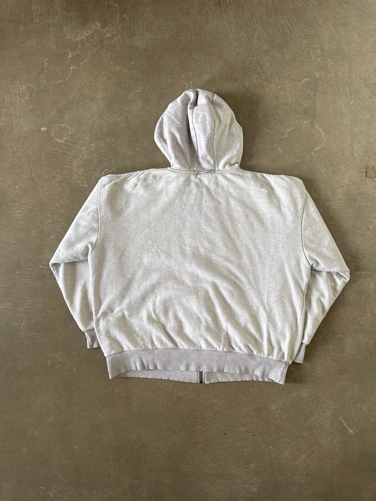 Vintage Dickies Distressed Thermal Lined Hooded Zip Up