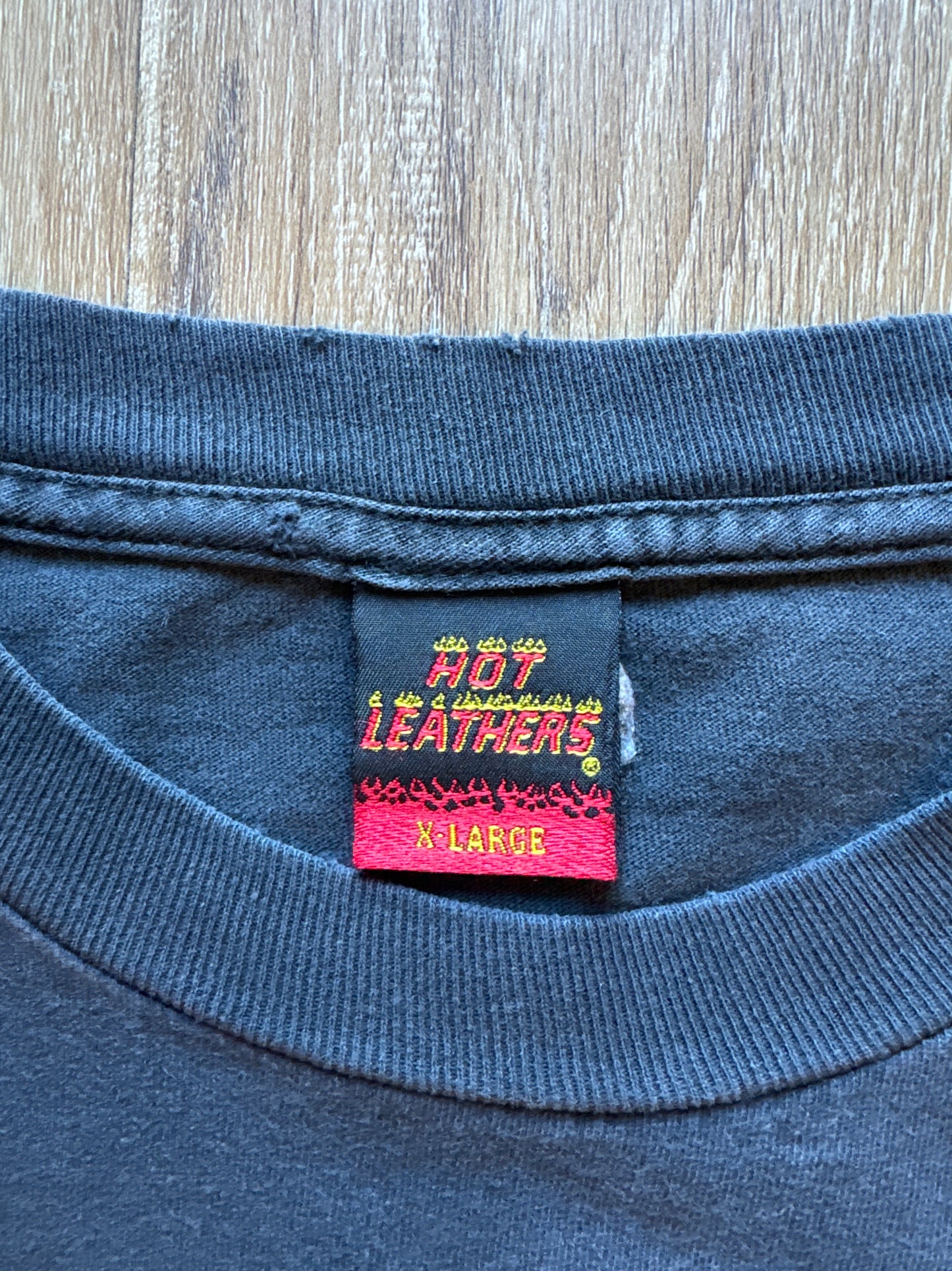 Vintage Hot Leathers Saddam Hussein Mission Accomplished Tee￼