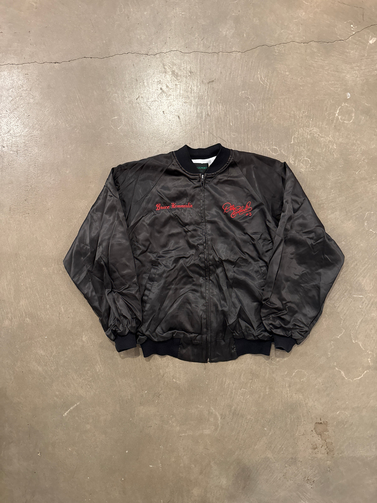 Vintage Nascar Goodwrench Racing Dale Earnhardt Satin Jacket