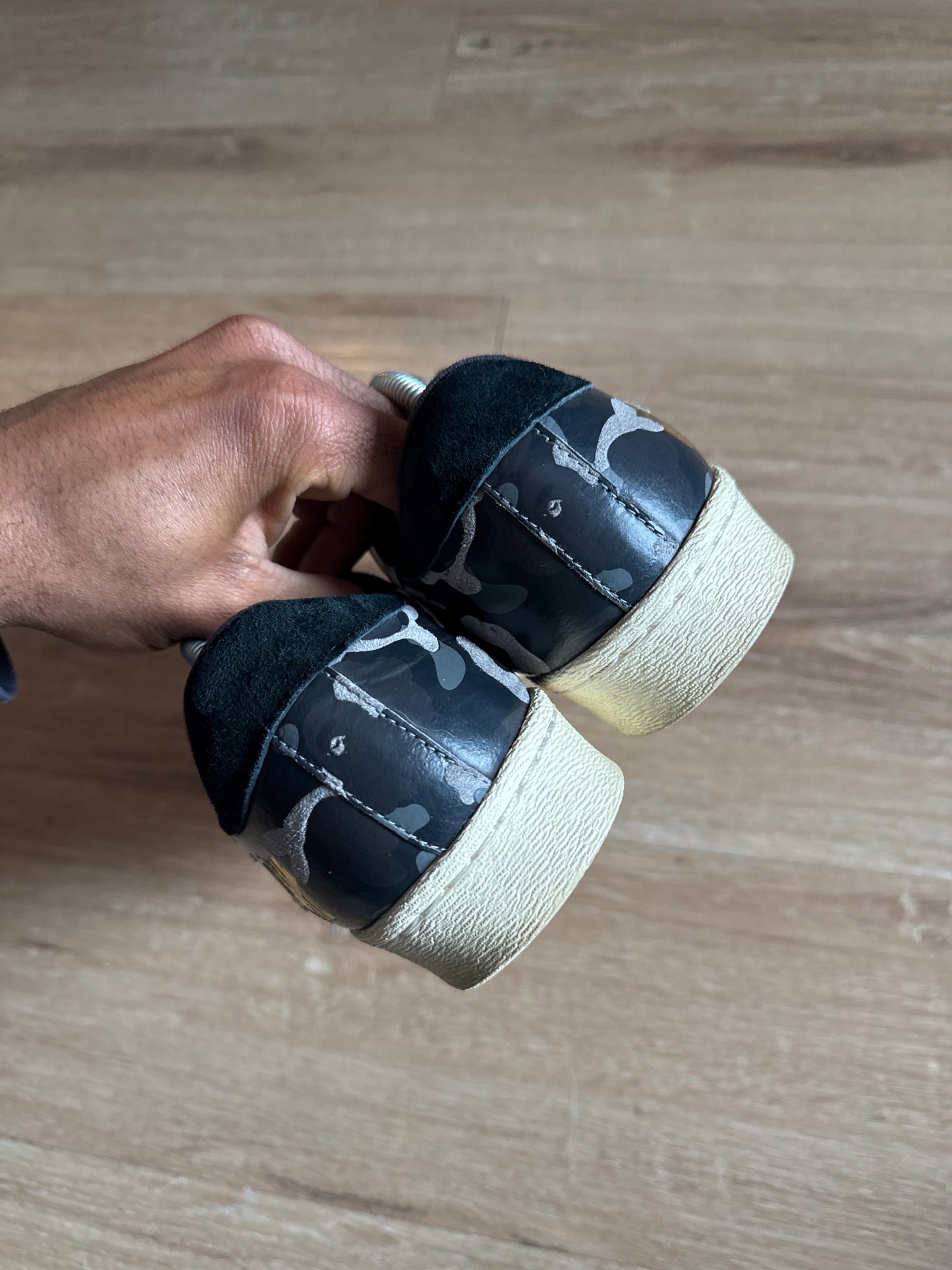 Adidas Superstar 80s Undefeated Bap A Bathing Ape Black Camo