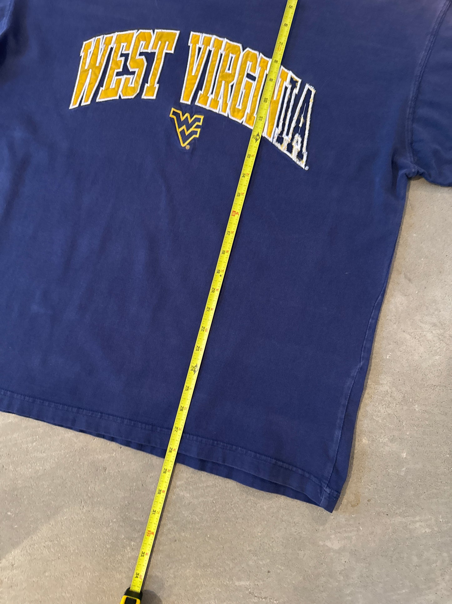Vintage Pro Player West Virginia Embroidered Parody Tee