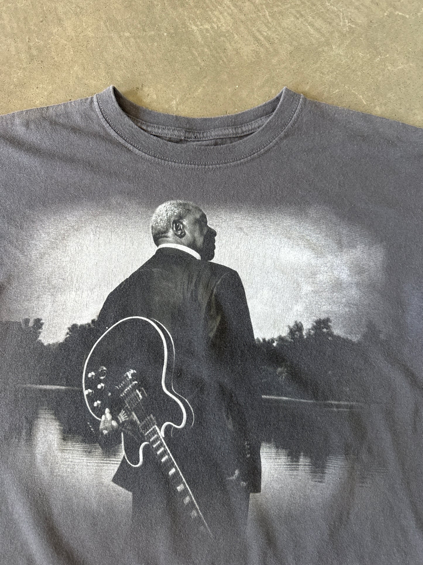 2012 B.B. King King Of Blues Tour Concert Tee
