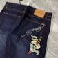 Vintage Ed Hardy New York City Skull Denim Pants
