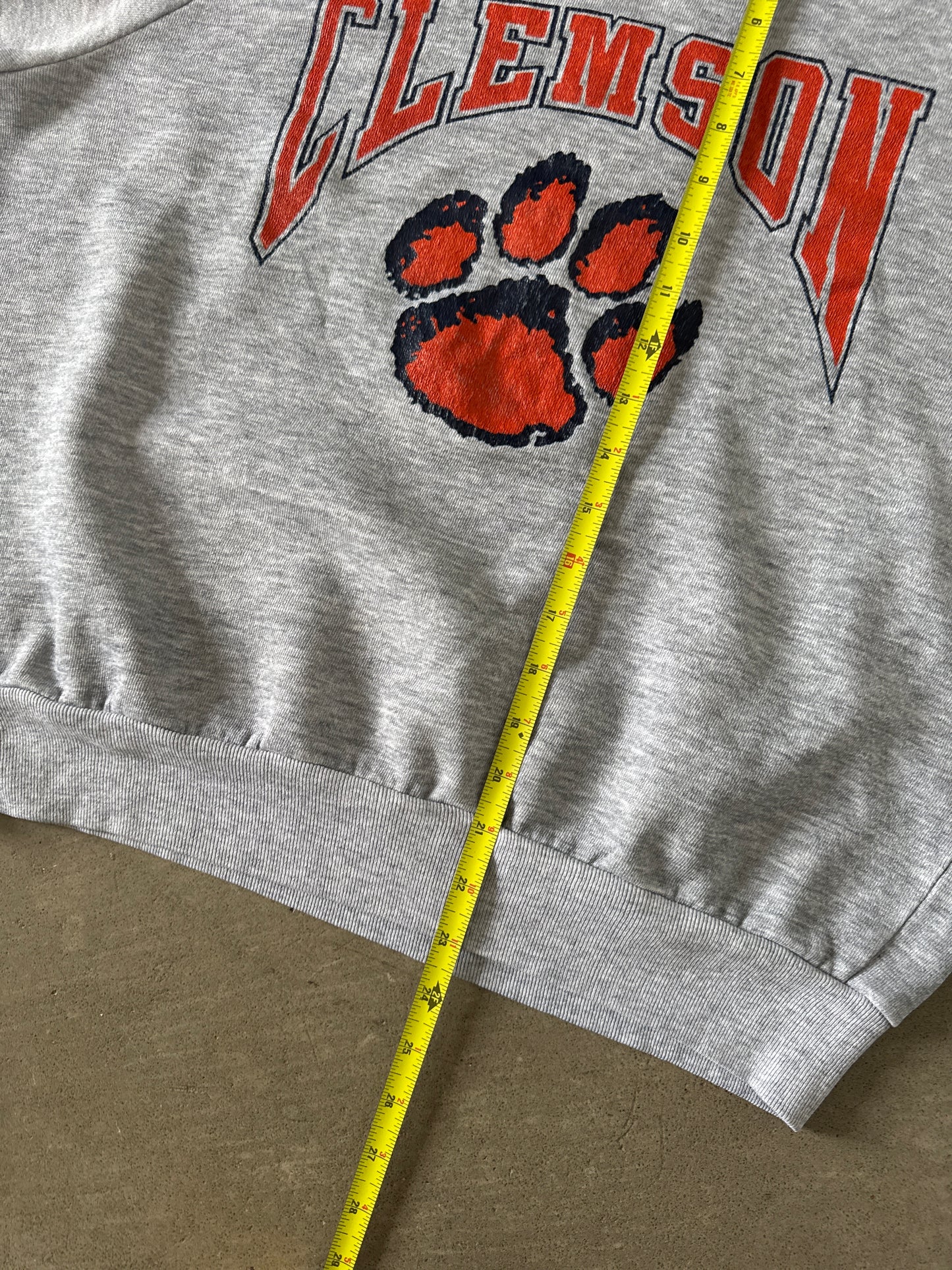 Vintage 80s Clemson University Tigers Sweatshirt