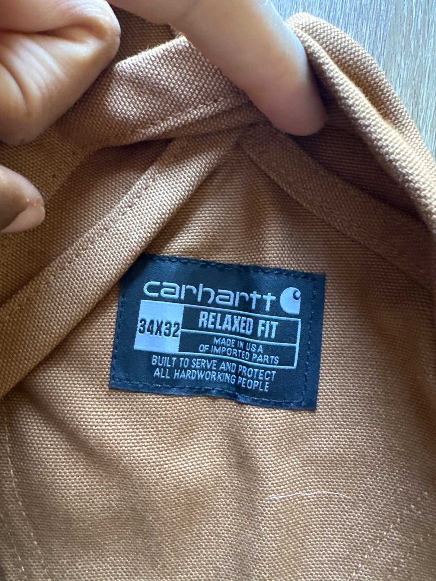 Carhartt Duck Bib Relaxed Fit Overall Pants
