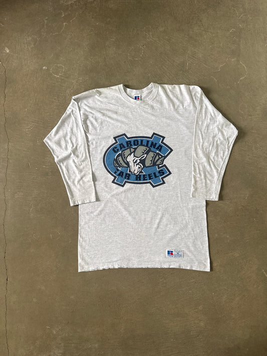 Vintage 90s Russell Athletic North Carolina Tarheels Raglan Long Sleeve