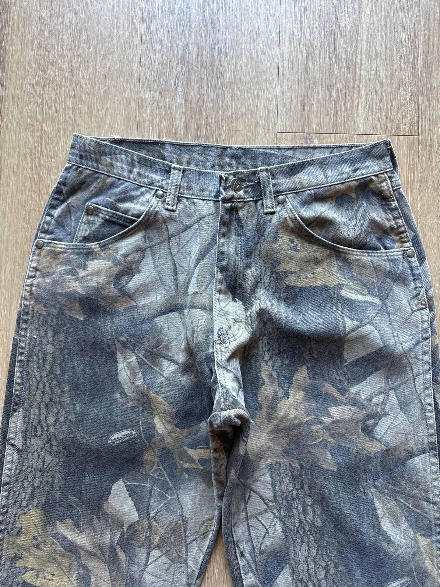 Vintage Wrangler Pro Gear Real Tree Forest Camo Pants