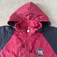 Vintage 90s University Of South Carolina Gamecocks Hooded Windbreaker Jacket