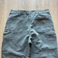 Carhartt Olive Green Original Dungaree Fit Carpenter Pants