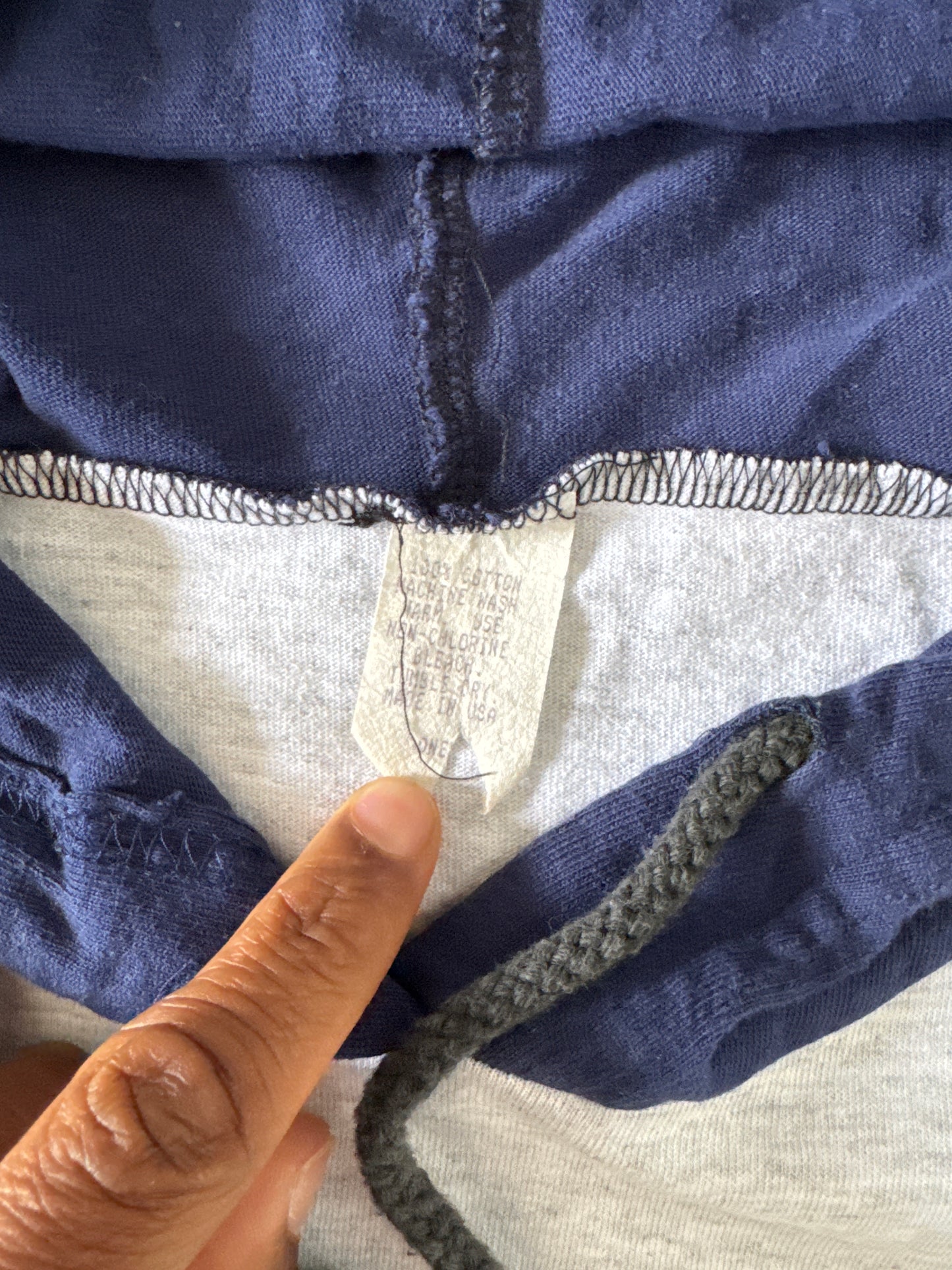 Vintage 90s Georgetown University Hoyas Hoodie Tee