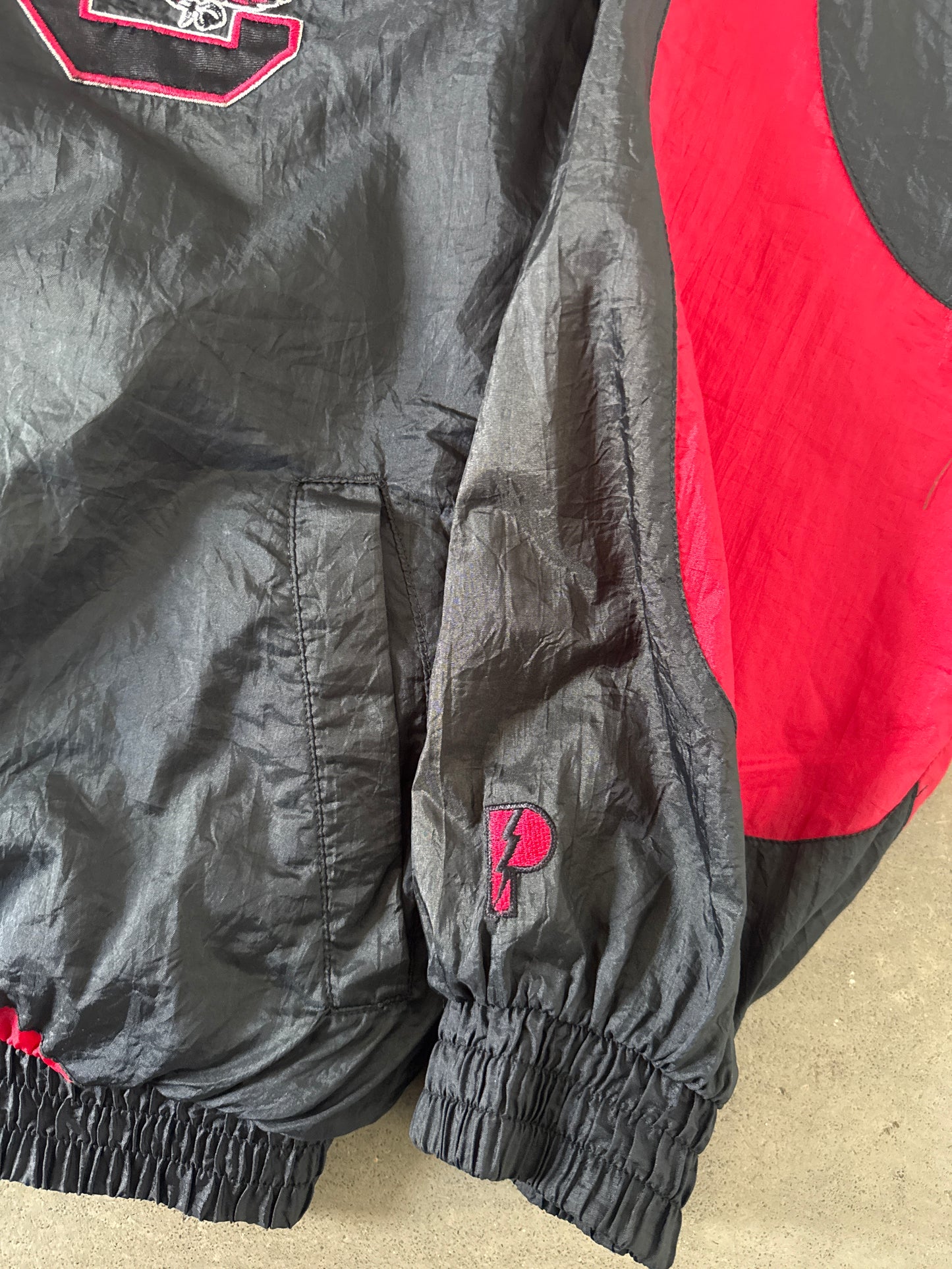Vintage 90s Pro Players University Of South Carolina Gamecocks Windbreaker Jacket