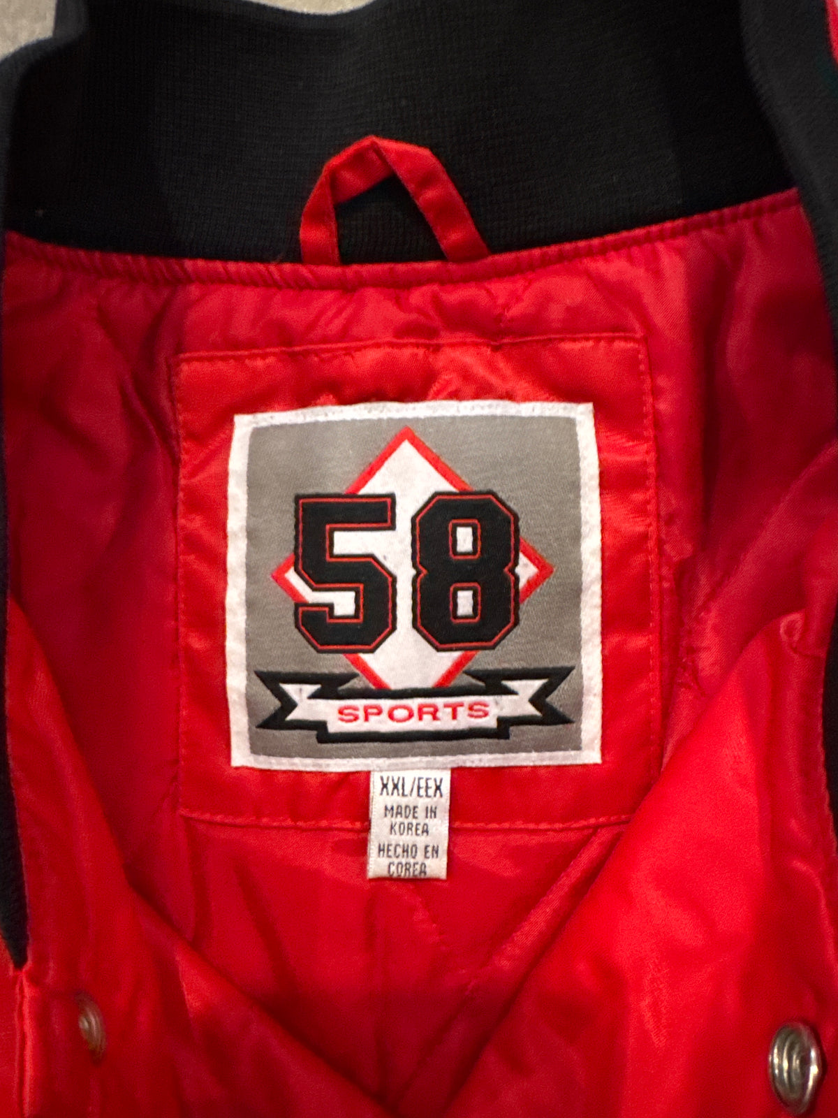 Vintage Ohio State Buckeyes Satin Bomber Jacket