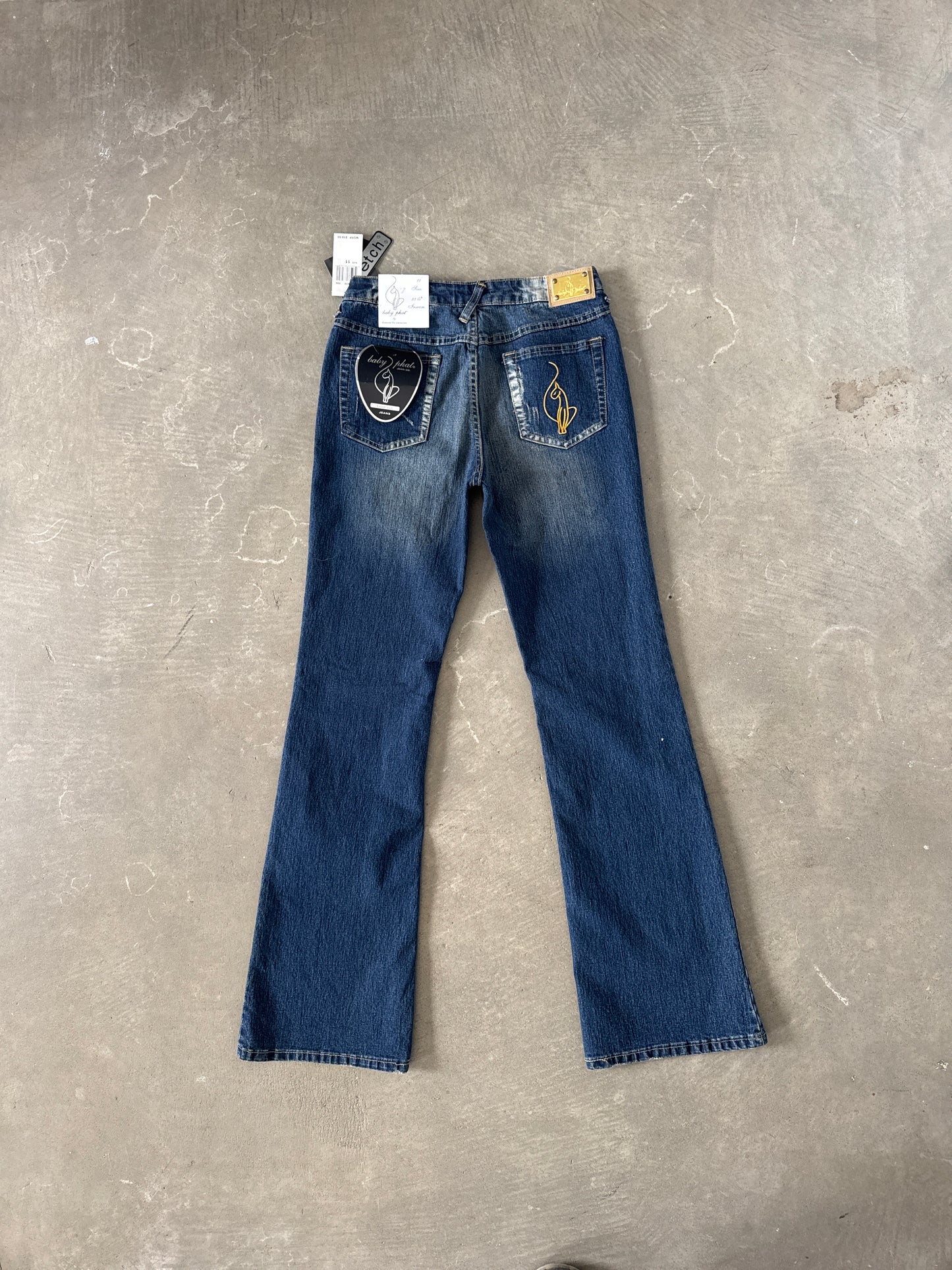 Vintage Y2K Women’s Baby Phat Bootcut Denim Jeans