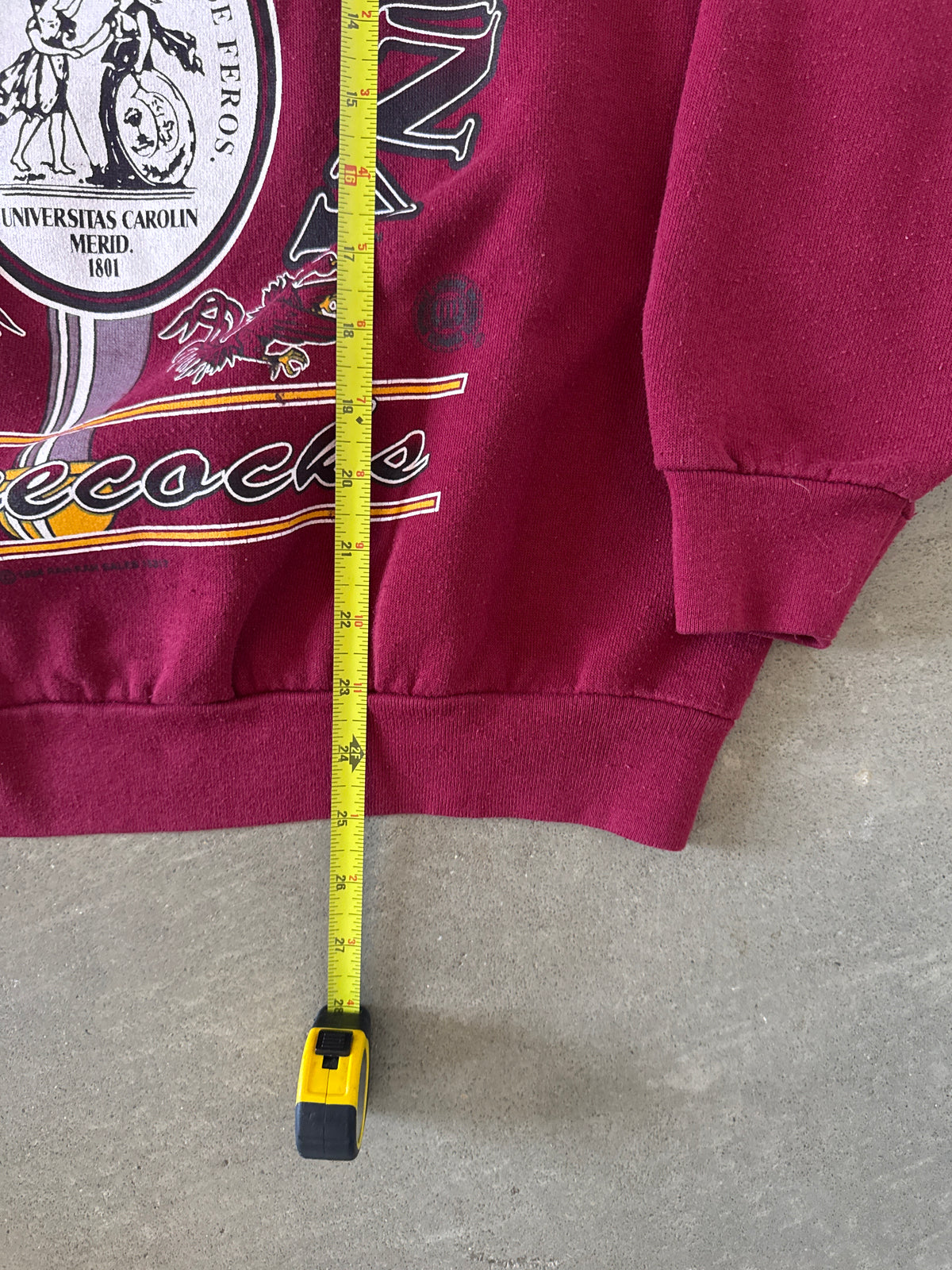 Vintage 90s University Of South Carolina Gamecocks Sweatshirt