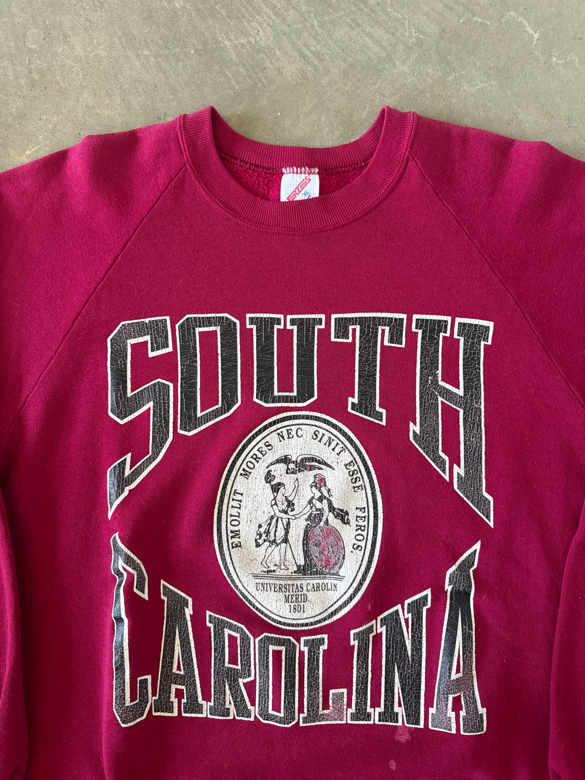 Vintage 80s University Of South Carolina Gamecocks Sweatshirt