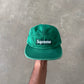 Supreme Washed Chino Twill Green 5-Panel Camp Cap (FW24)